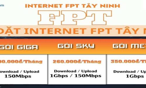 Lắp đặt internet FPT tại Tây Ninh