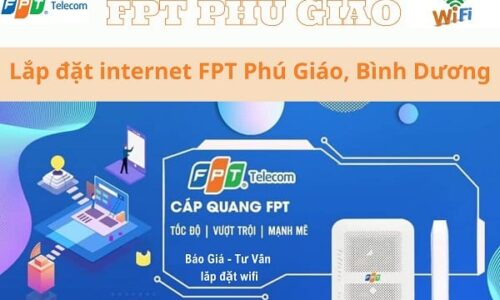 lắp đặt internet FPT Phú Giáo
