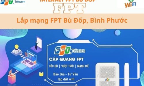 Lắp mạng FPT Bù Đốp, Bình Phước